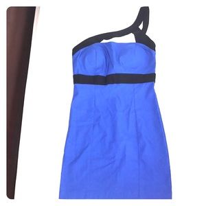 NWT one strap blue bodycon dress💙
